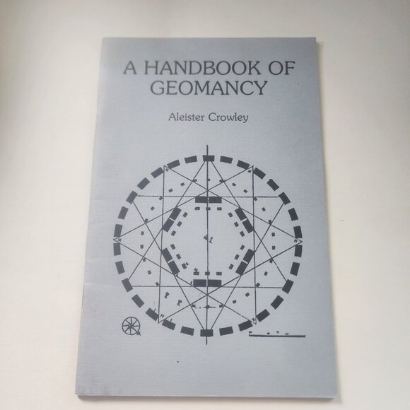 A HANDBOOK OF GEOMANCY by Aleister Crowley - Occult, Divination, Thelema - Picture 1 of 10